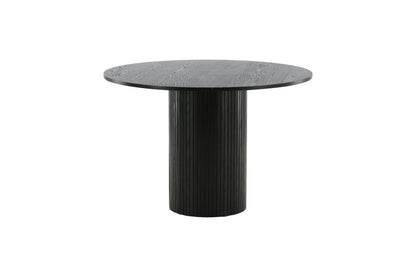 Bianca rundt spisebord - Ø110 cm - sort - billede 10