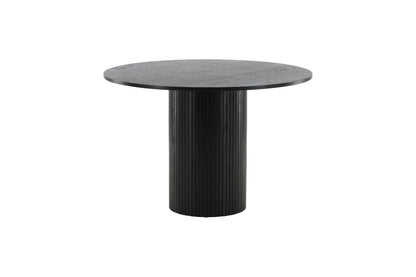 Bianca rundt spisebord - Ø110 cm - sort - billede 11
