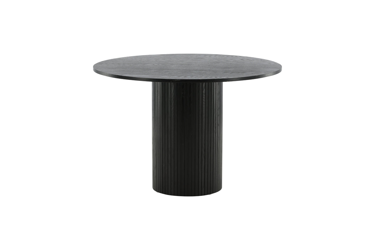 Bianca rundt spisebord - Ø110 cm - sort - billede 13