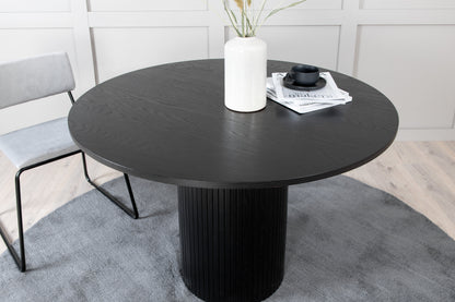 Bianca rundt spisebord - Ø110 cm - sort - billede 25