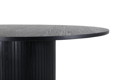 Bianca rundt spisebord - Ø110 cm - sort - billede 8