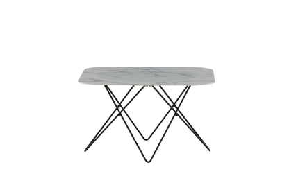 Tristar sofabord - 80 × 80 cm - sort, hvid - billede 10