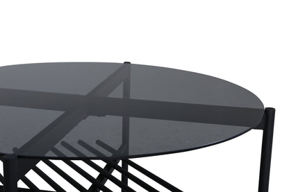 Von Staf sofabord - Ø80 cm - sort - billede 5