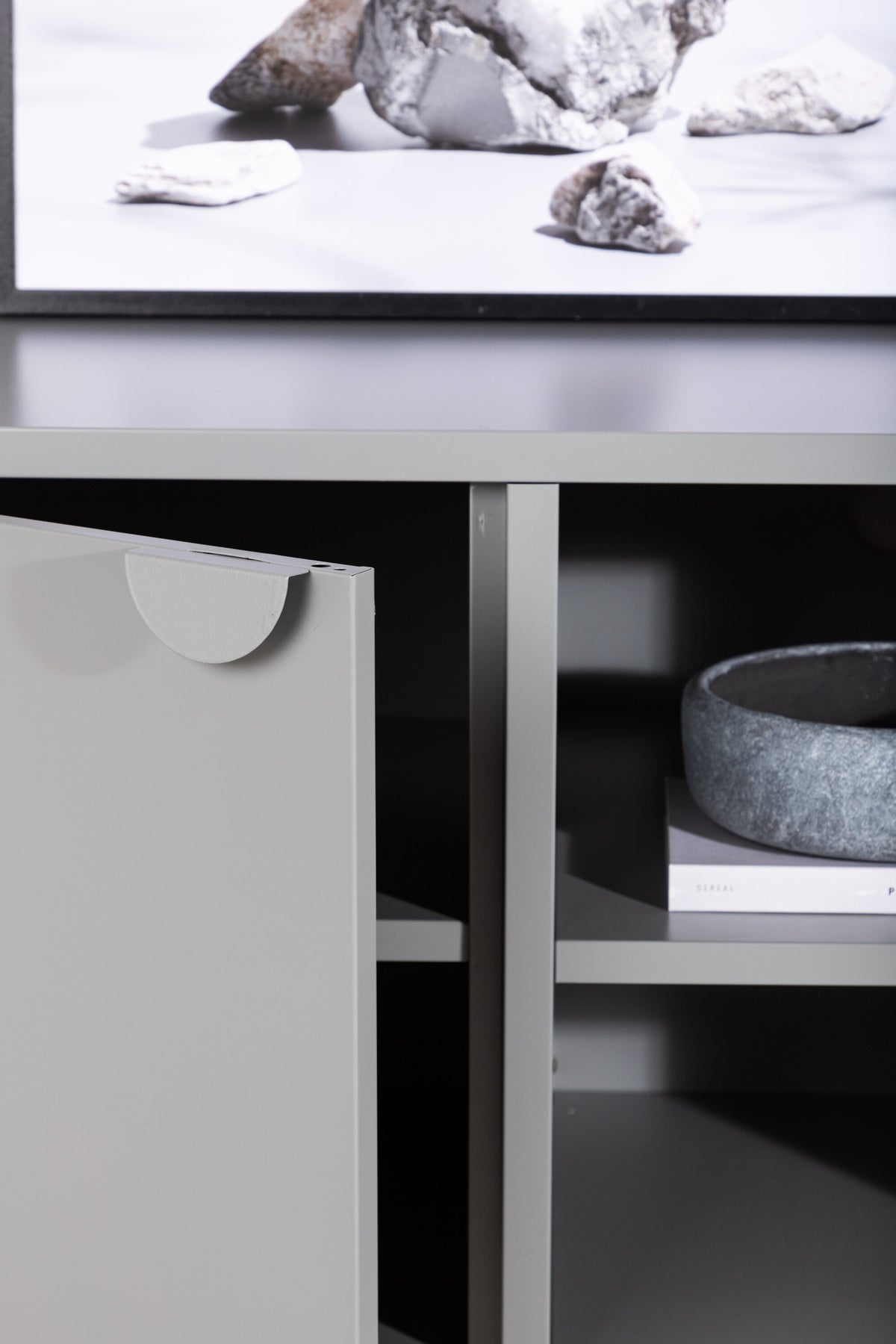 Piring TV-bord - lysegrå - billede 22