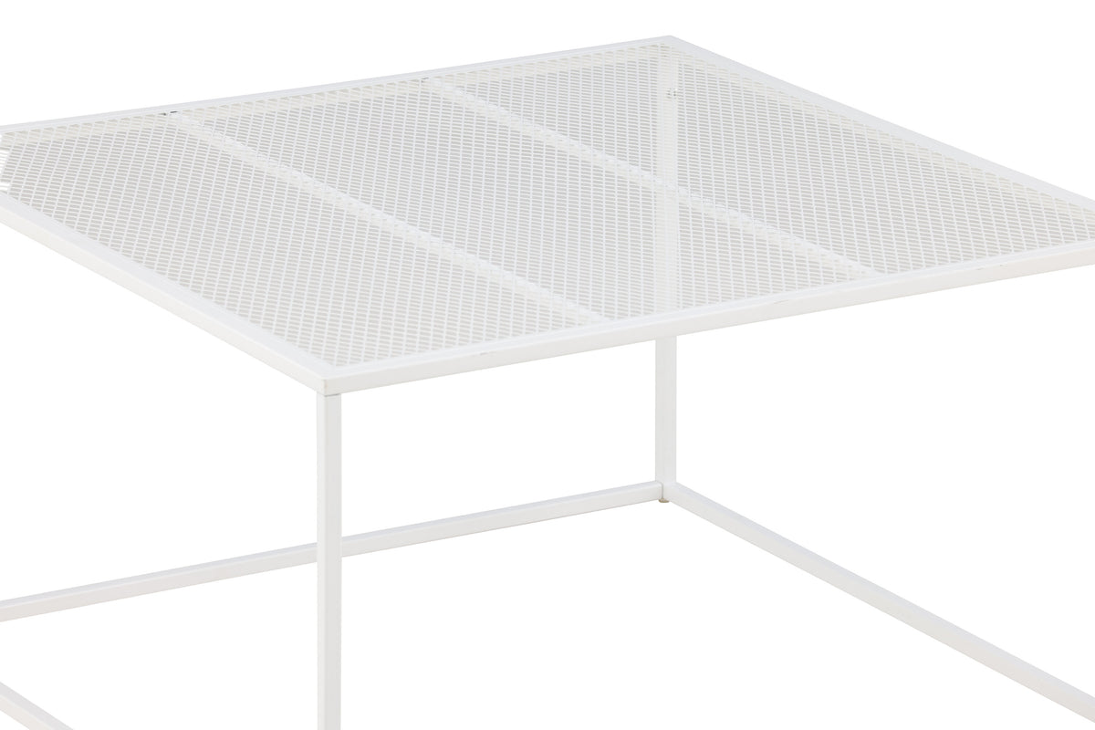 Netz sofabord - 80 × 80 cm - hvid - billede 13