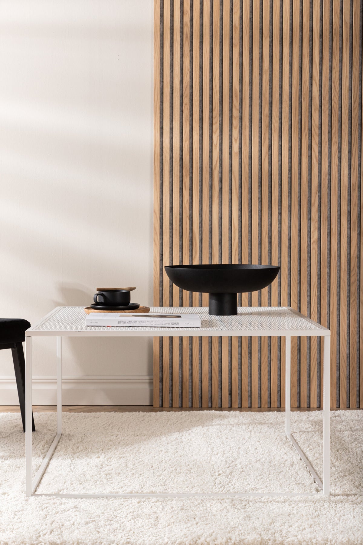 Netz sofabord - 80 × 80 cm - hvid - billede 17
