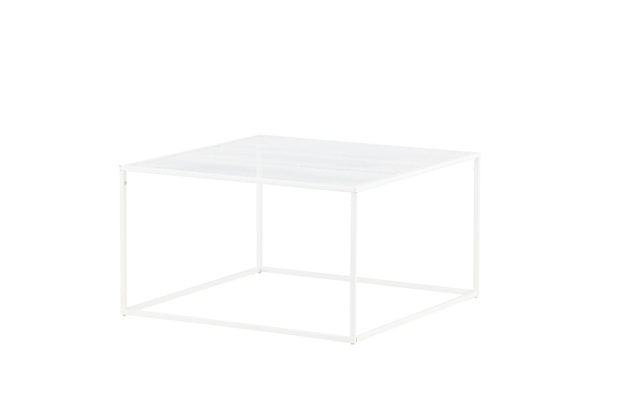 Netz sofabord - 80 × 80 cm - hvid - billede 2