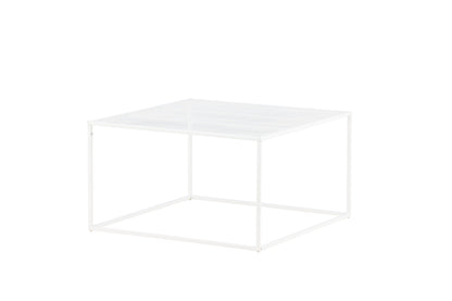 Netz sofabord - 80 × 80 cm - hvid - billede 2