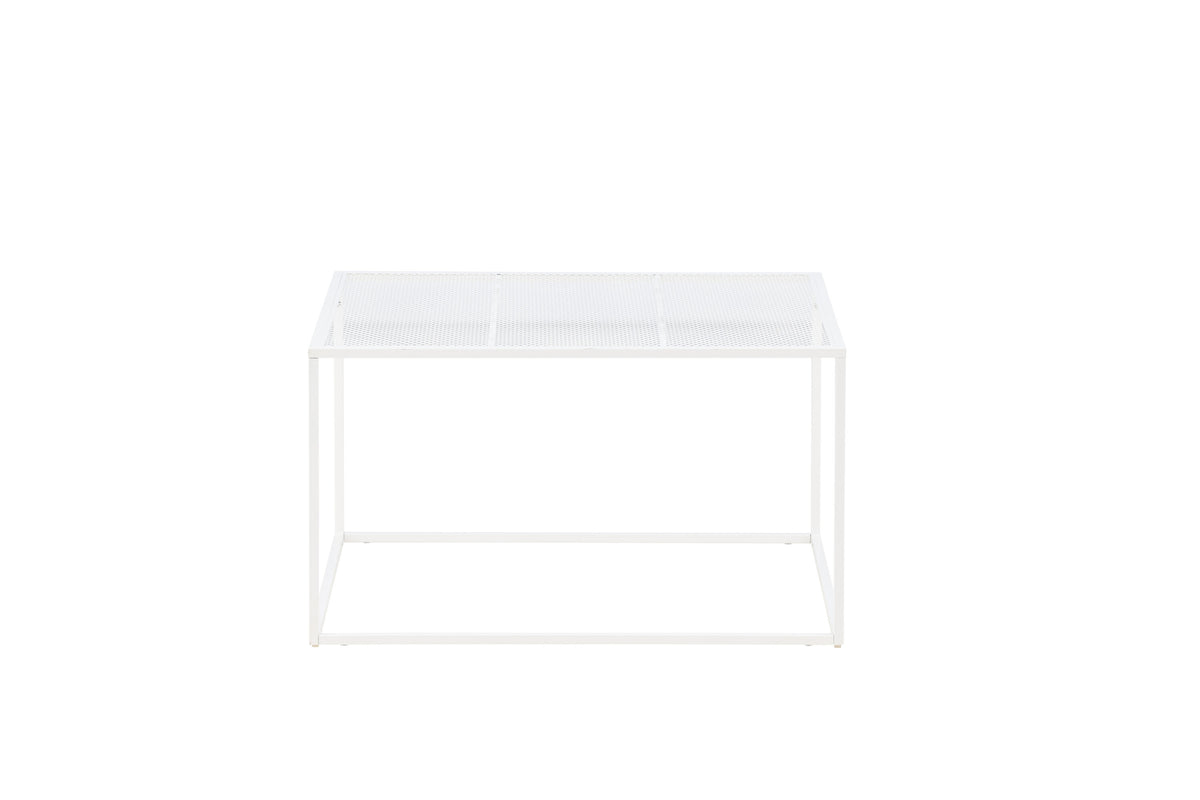 Netz sofabord - 80 × 80 cm - hvid - billede 4