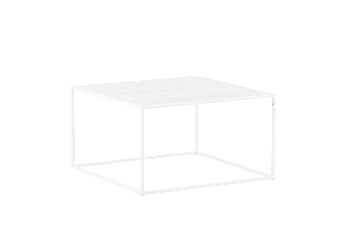 Netz sofabord - 80 × 80 cm - hvid - billede 6