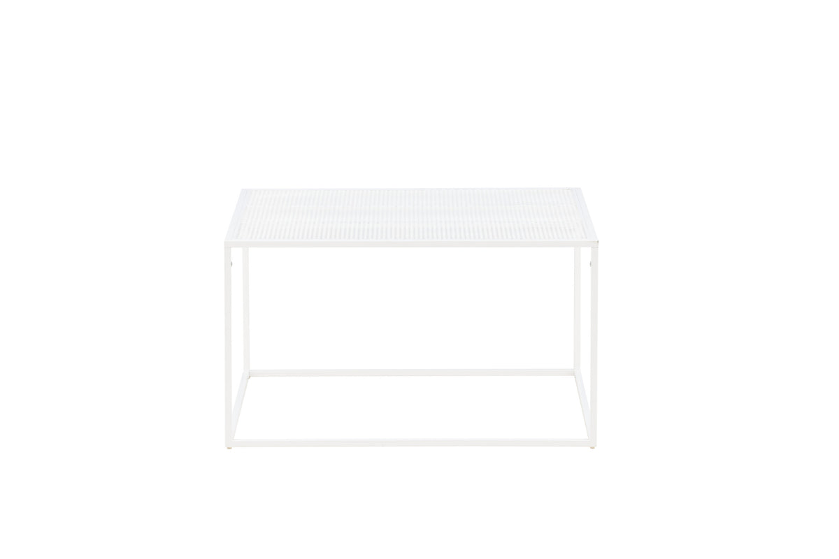 Netz sofabord - 80 × 80 cm - hvid - billede 7