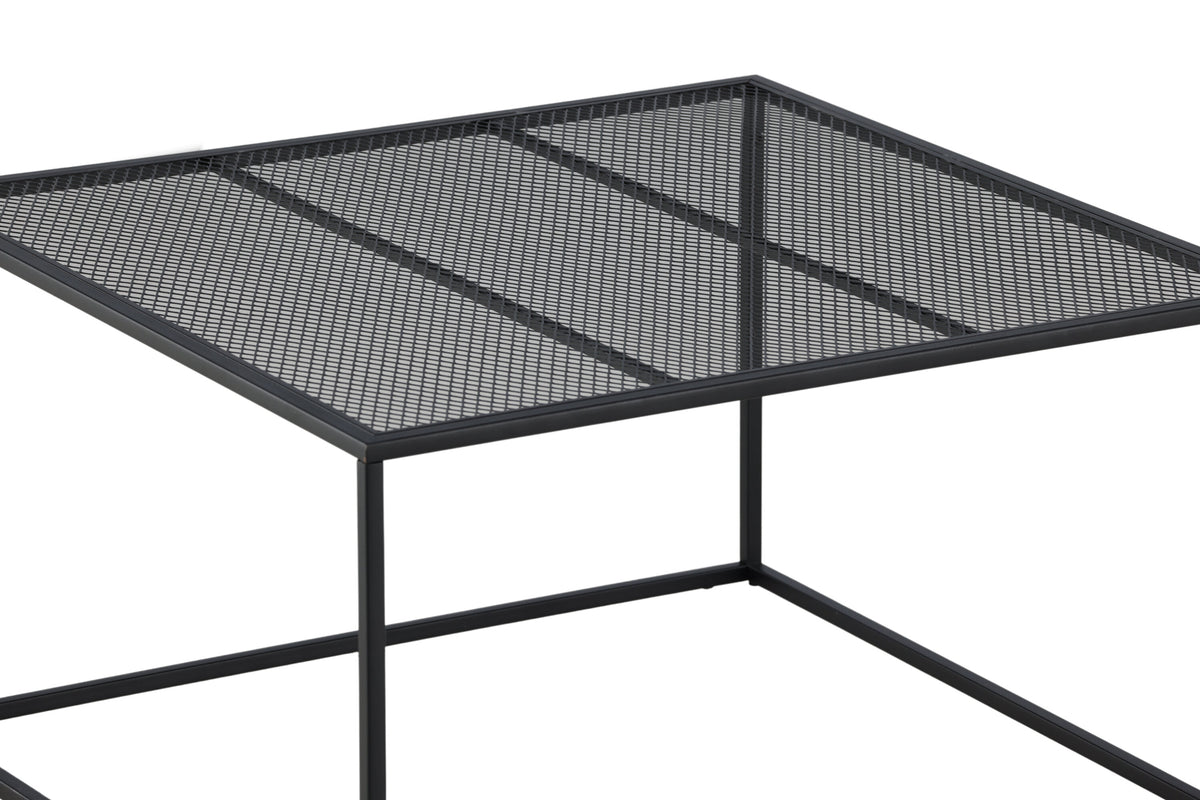 Netz sofabord - 80 × 80 cm - sort - billede 13