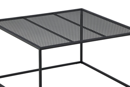 Netz sofabord - 80 × 80 cm - sort - billede 13