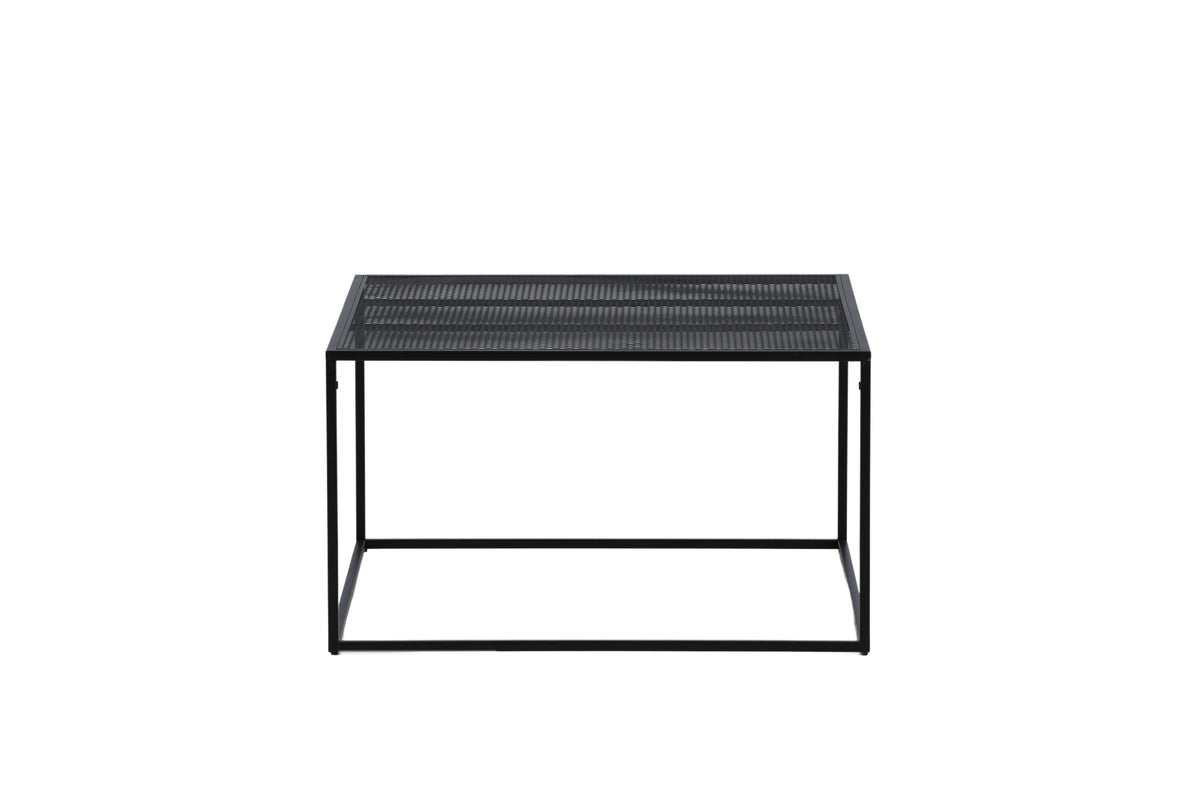 Netz sofabord - 80 × 80 cm - sort - billede 1
