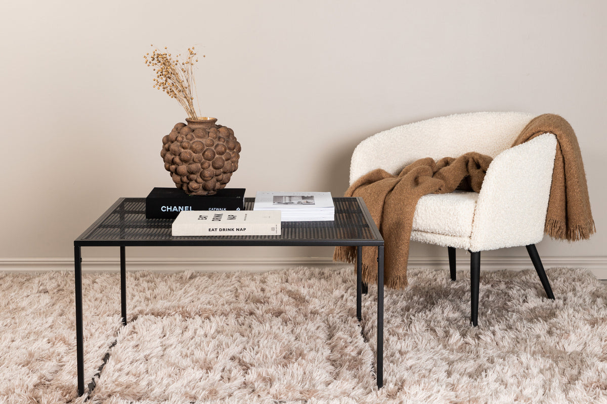 Netz sofabord - 80 × 80 cm - sort - billede 14