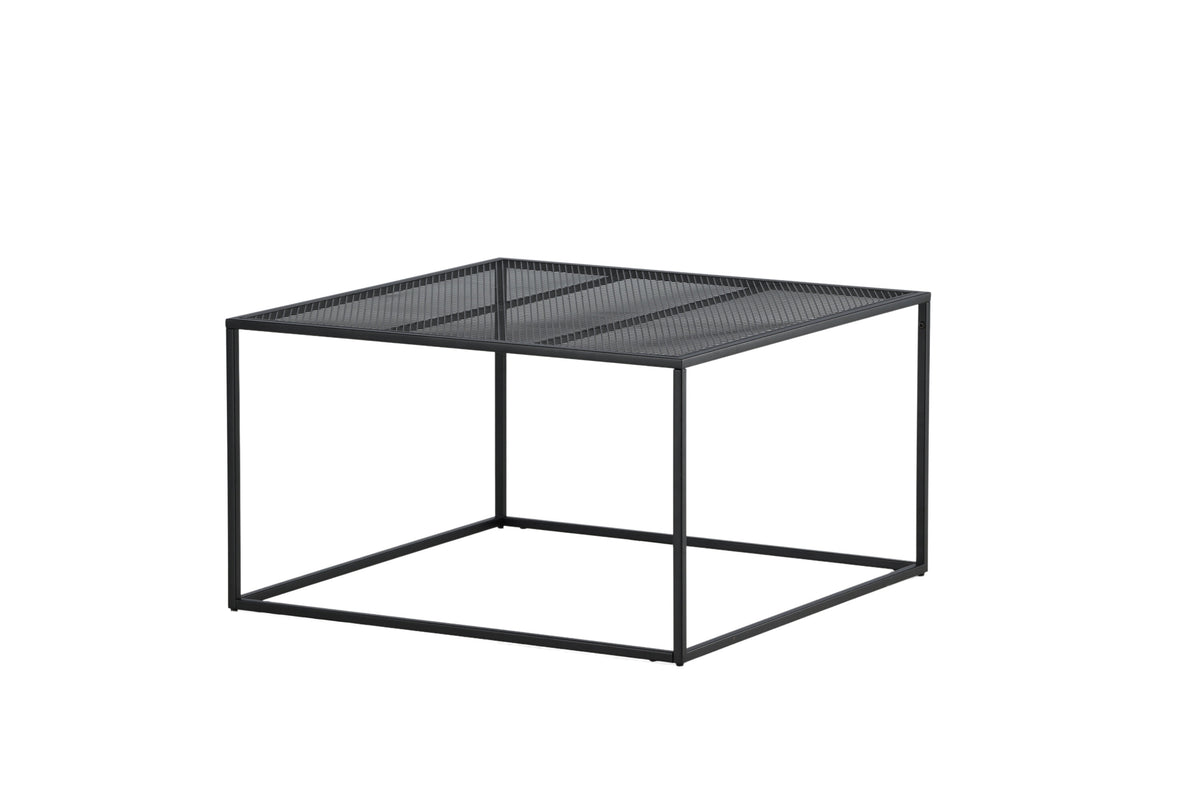 Netz sofabord - 80 × 80 cm - sort - billede 5