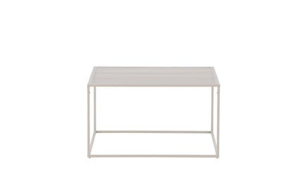Netz sofabord - 80 × 80 cm - beige - billede 10