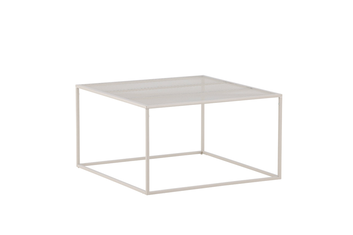 Netz sofabord - 80 × 80 cm - beige - billede 3