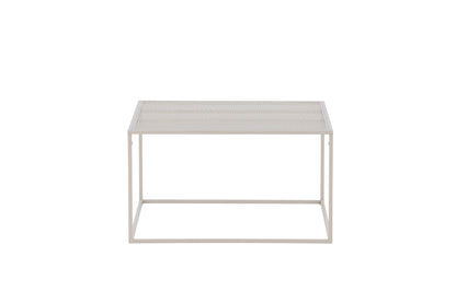 Netz sofabord - 80 × 80 cm - beige - billede 4