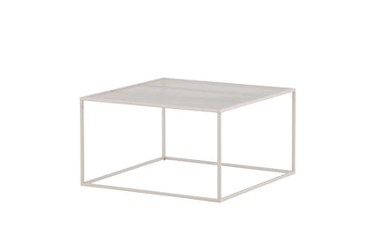 Netz sofabord - 80 × 80 cm - beige - billede 5
