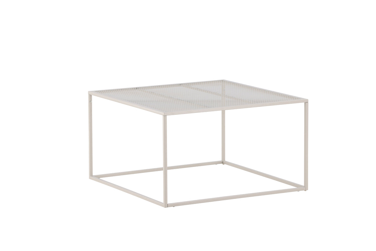 Netz sofabord - 80 × 80 cm - beige - billede 6