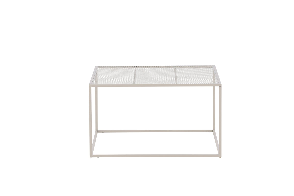 Netz sofabord - 80 × 80 cm - beige - billede 7
