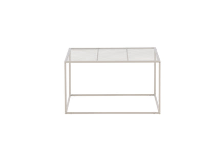 Netz sofabord - 80 × 80 cm - beige - billede 7