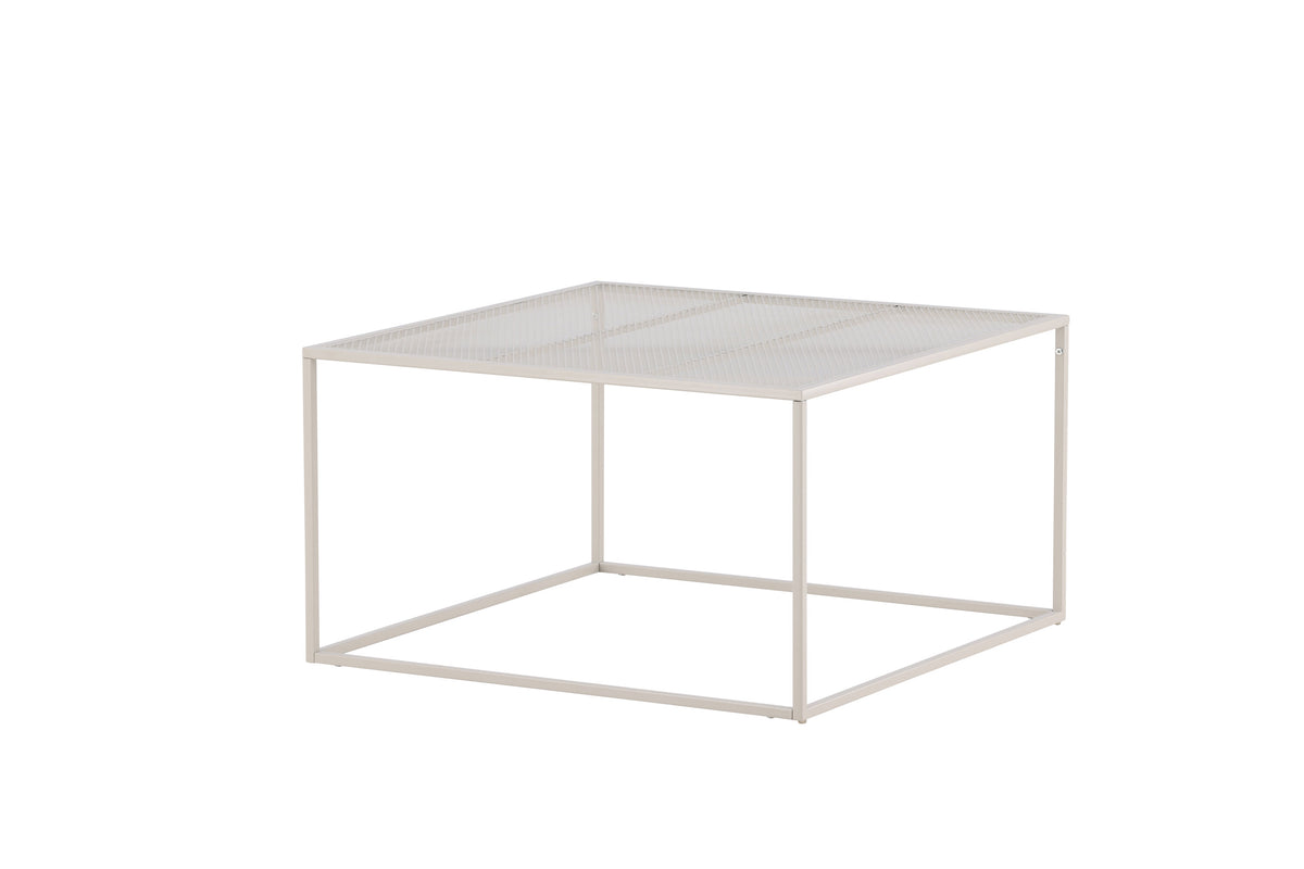 Netz sofabord - 80 × 80 cm - beige - billede 8
