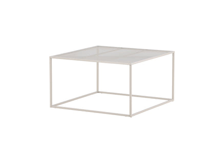 Netz sofabord - 80 × 80 cm - beige - billede 8