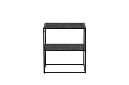 Netz sofabord - 55 × 55 cm - sort - billede 1