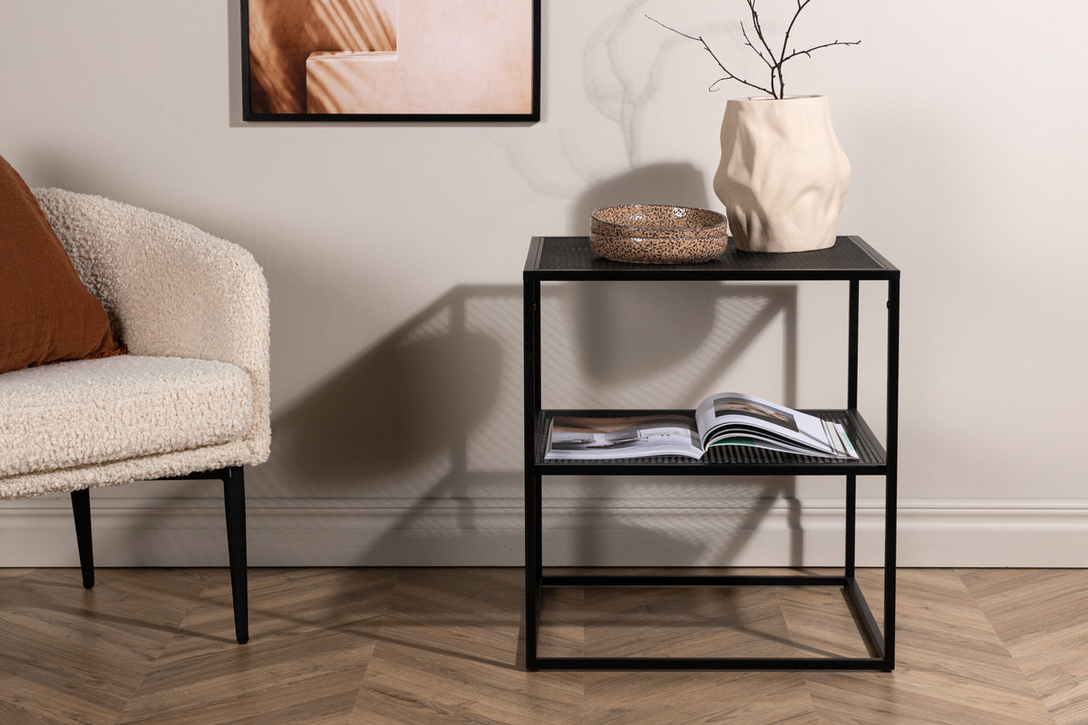 Netz sofabord - 55 × 55 cm - sort - billede 15