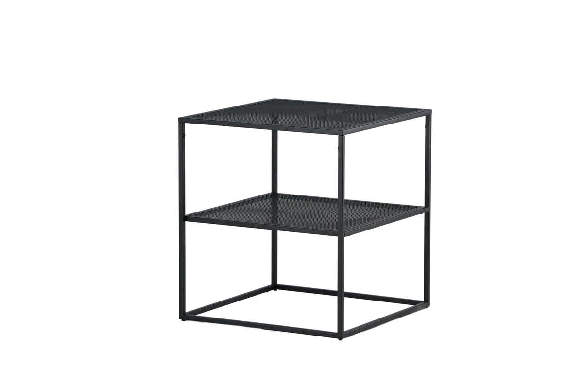 Netz sofabord - 55 × 55 cm - sort - billede 8