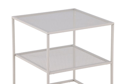 Netz sofabord - 55 × 55 cm - beige - billede 13