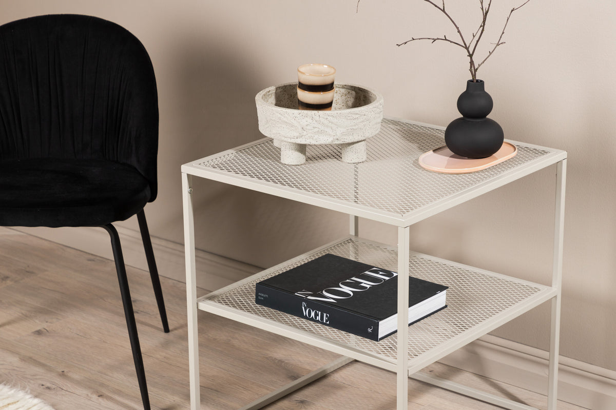 Netz sofabord - 55 × 55 cm - beige - billede 15