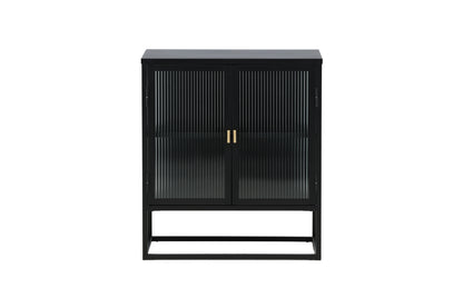 Garis Vitrineskab 40 x 80 x 70 Sort