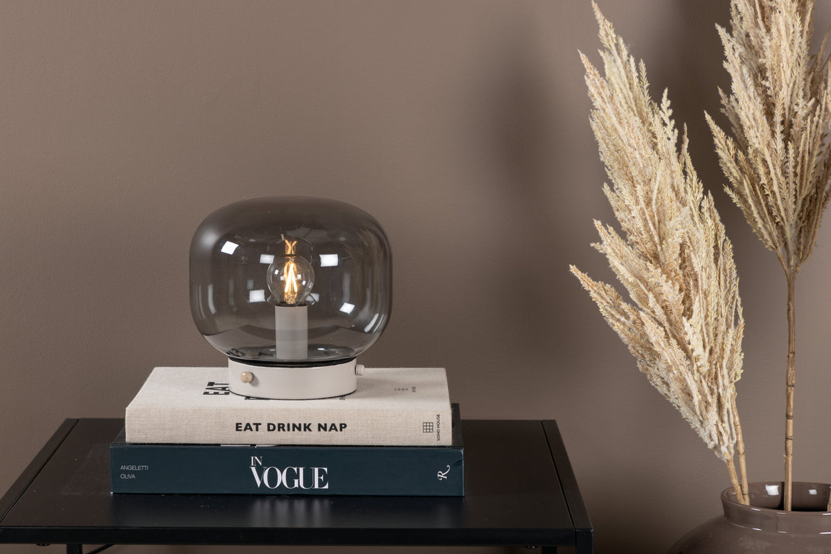 Bollonelie bordlampe - Ø19 cm - beige, sort - billede 5