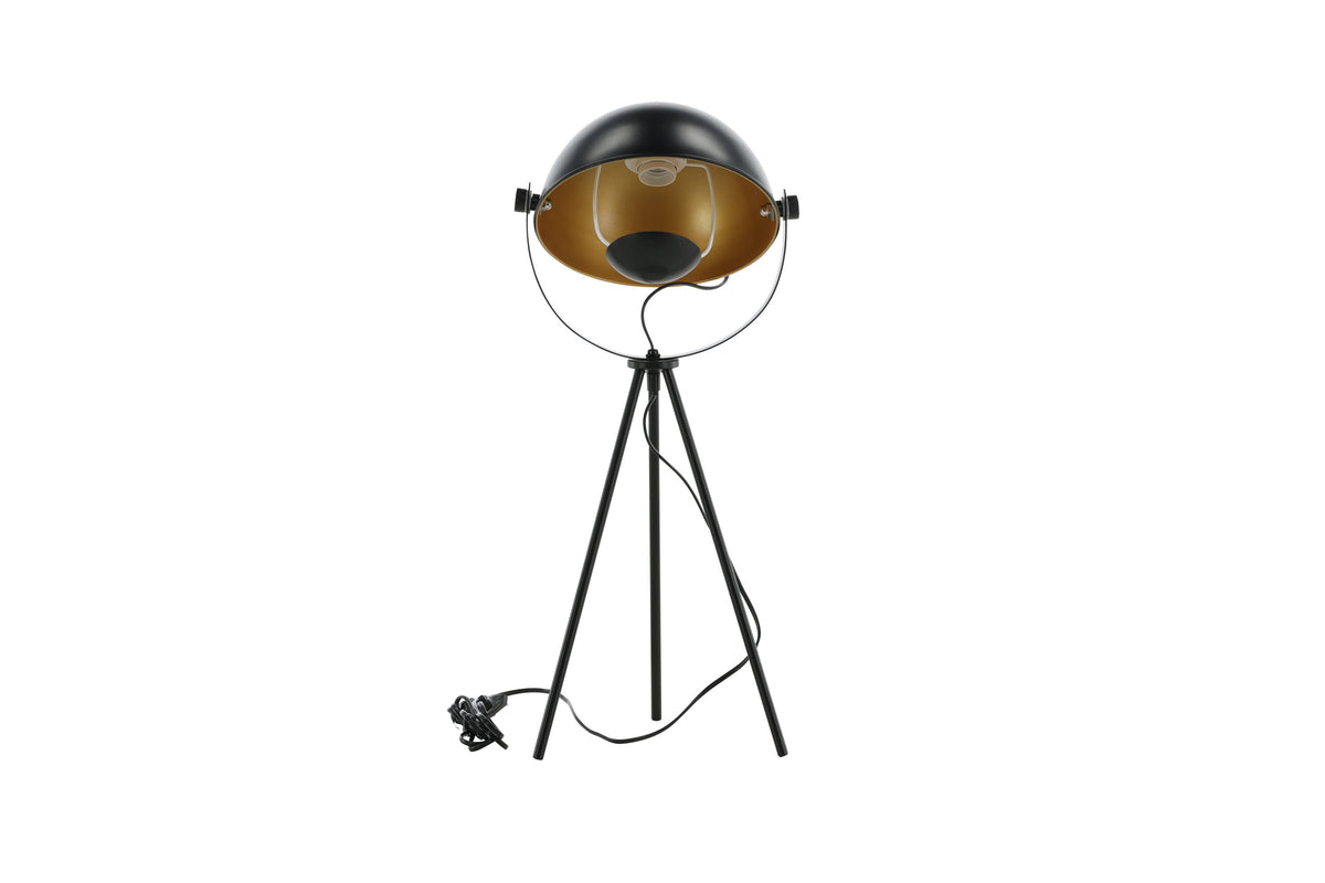 Search bordlampe - sort, guld - billede 2