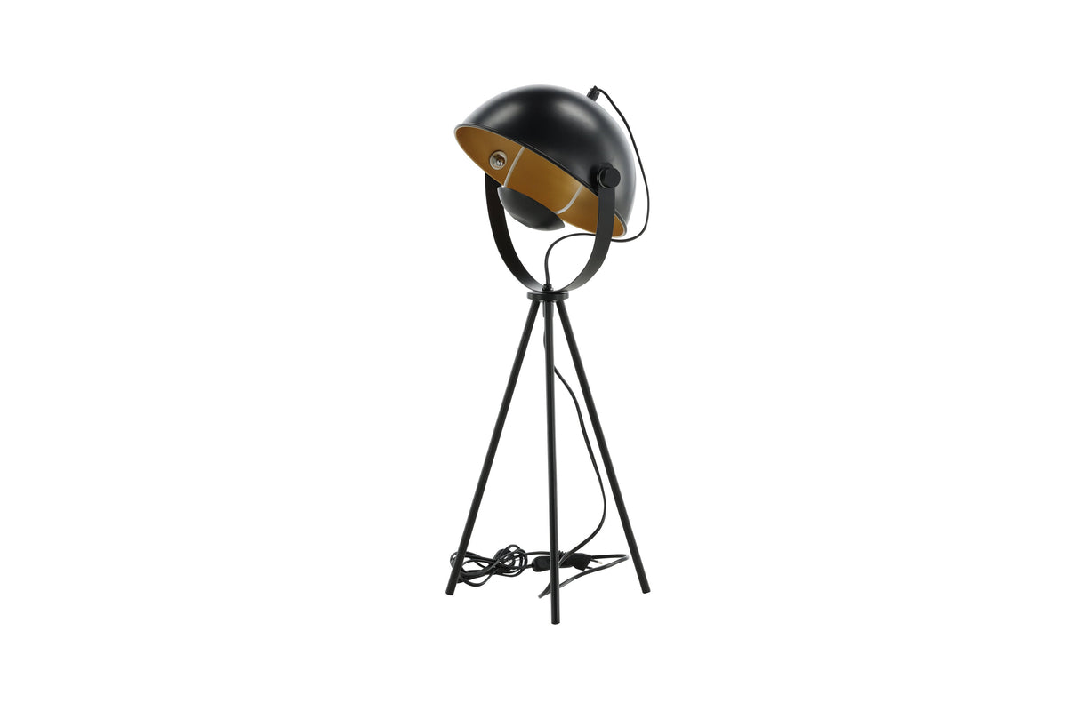 Search bordlampe - sort, guld - billede 5