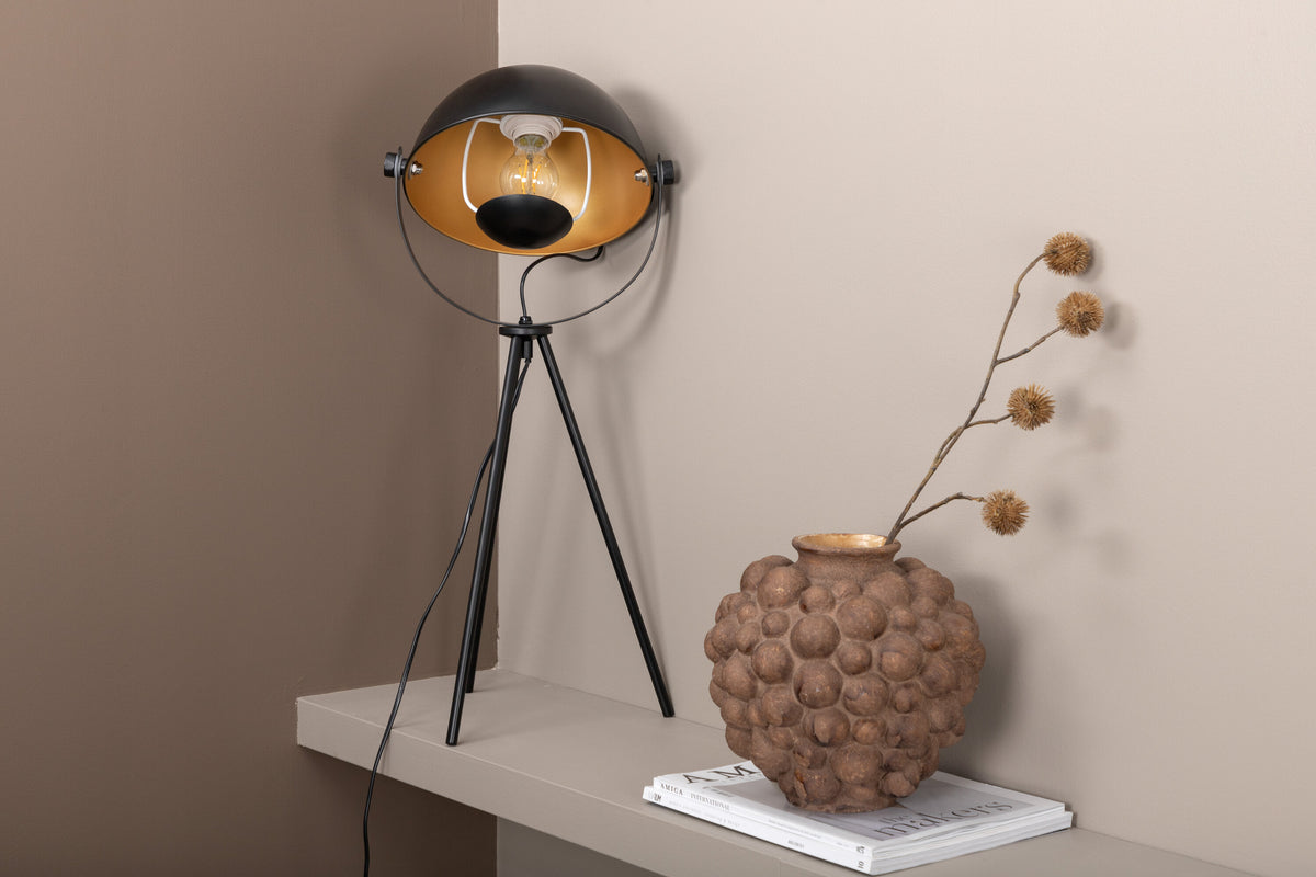 Search bordlampe - sort, guld - billede 15