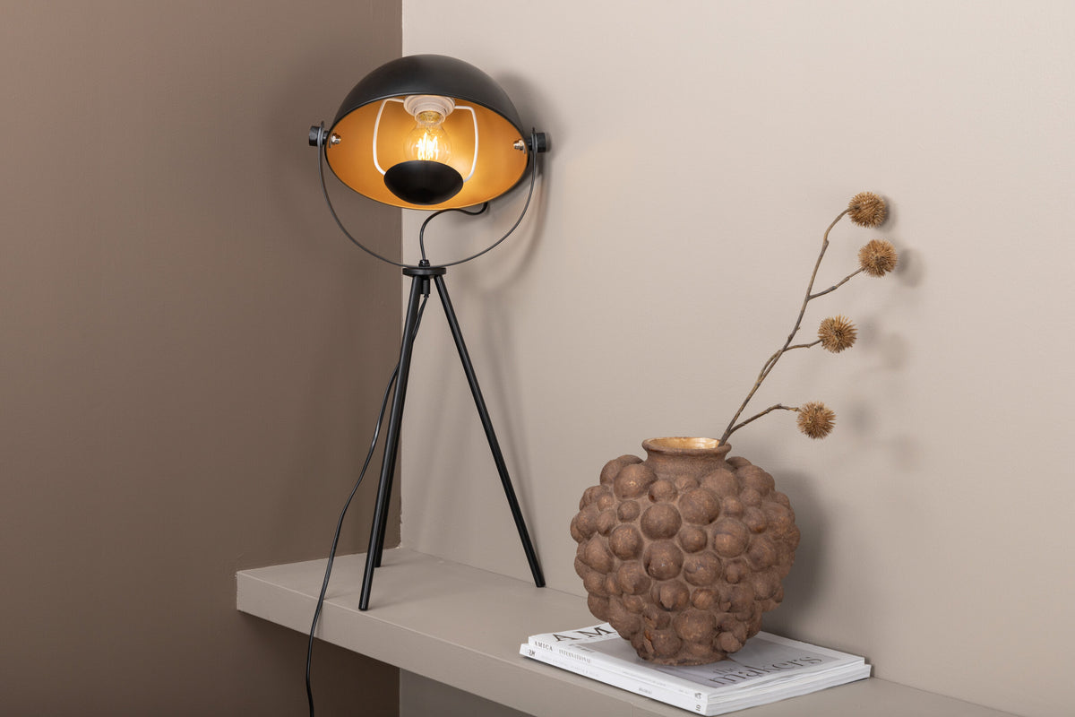 Search bordlampe - sort, guld - billede 16