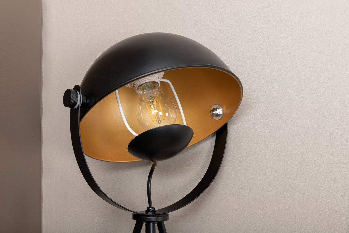 Search bordlampe - sort, guld - billede 17