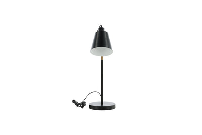 Skott bordlampe - sort, natur - billede 1