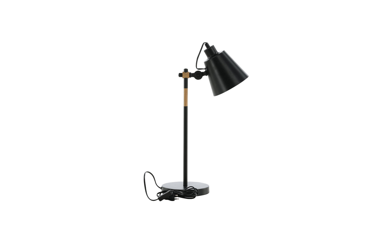 Skott bordlampe - sort, natur - billede 12