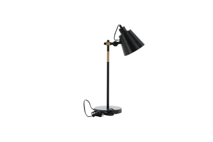 Skott bordlampe - sort, natur - billede 12