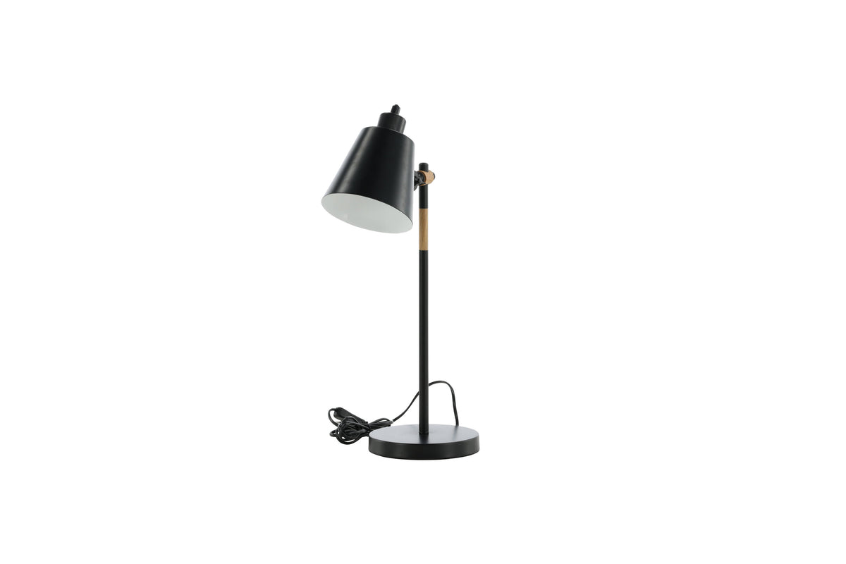 Skott bordlampe - sort, natur - billede 3