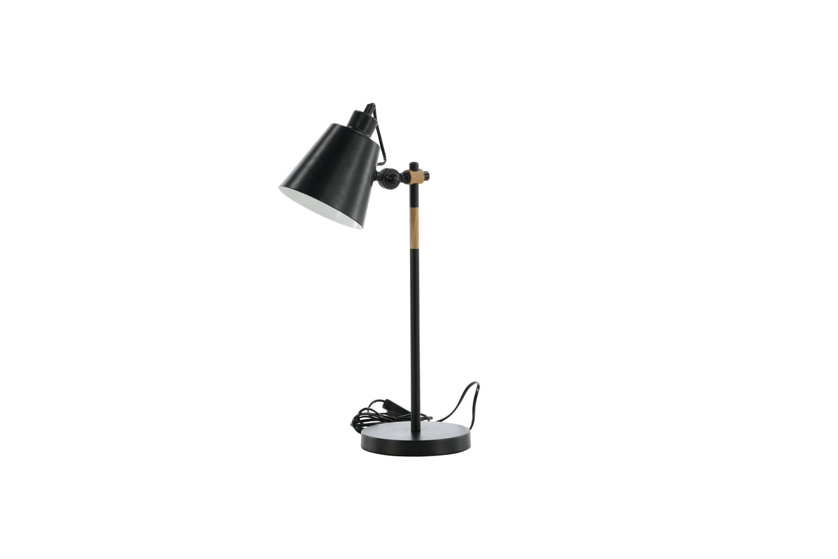 Skott bordlampe - sort, natur - billede 5