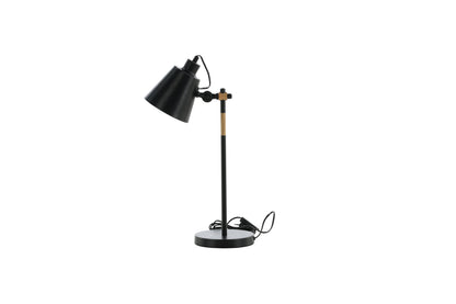 Skott bordlampe - sort, natur - billede 6