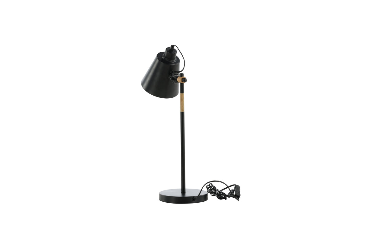 Skott bordlampe - sort, natur - billede 8