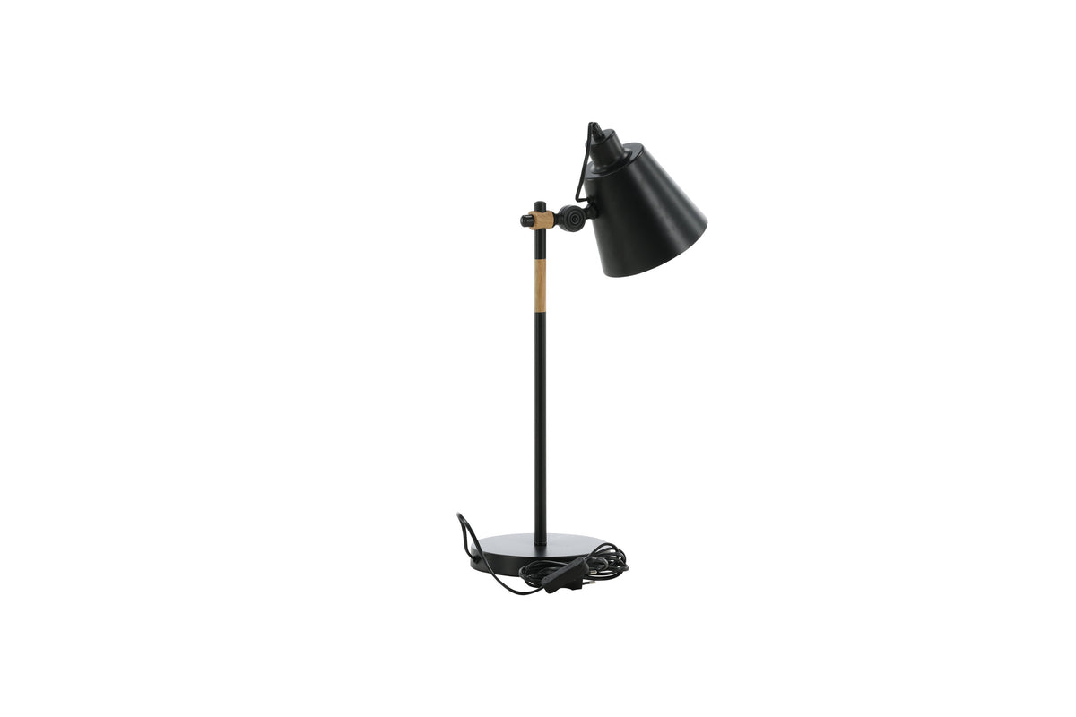 Skott bordlampe - sort, natur - billede 11