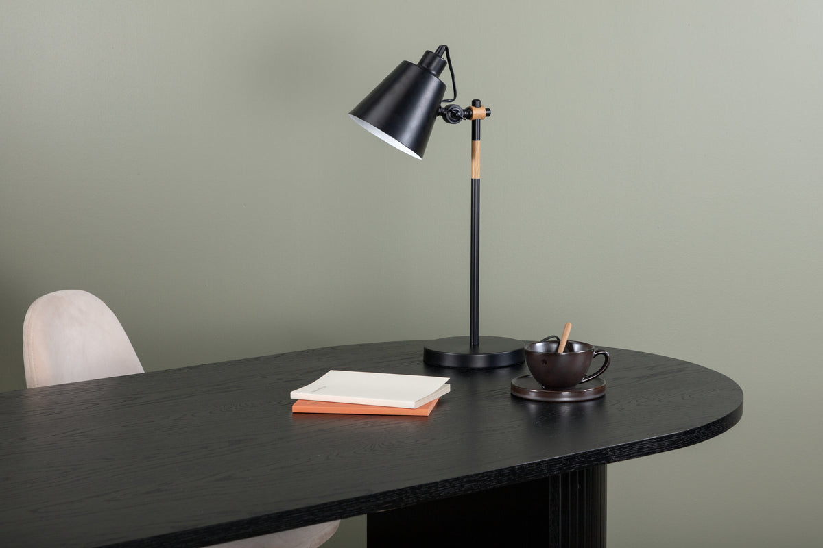 Skott bordlampe - sort, natur - billede 15